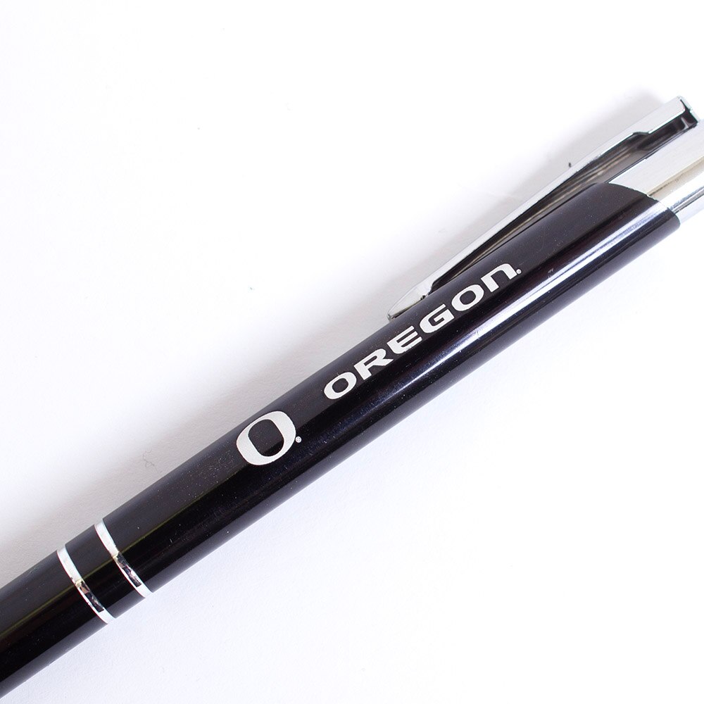 Classic Oregon O, Neil, Rollerball/Ballpoint, Art & School, Black, Laser Engraved, Neil Enterprises, 660840